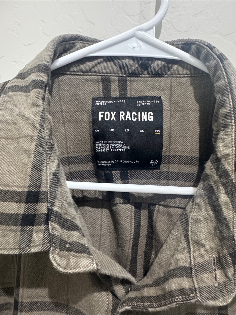Fox Racing Flannel Shirt - Picture 3 of 6